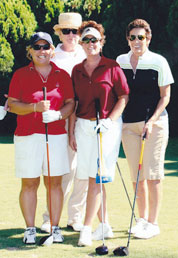Women golfers for LTC's 10th Annual Golf Tournament